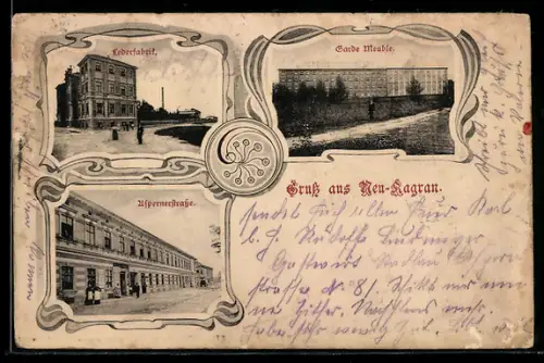 AK Wien, Kagran, Lederfabrik, Garde Meuble, Aspernerstrasse