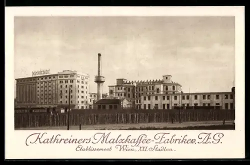AK Wien, Stadlau, Kathreiners Malzkaffee-Fabriken AG