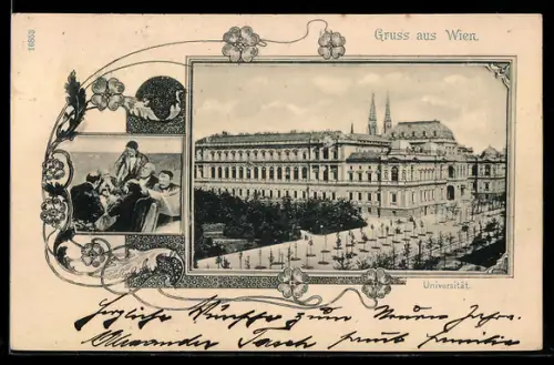 AK Wien, Ansicht der Universität