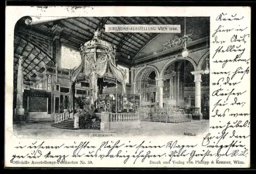 AK Wien, Jubiläums-Ausstellung 1898, Silberhof