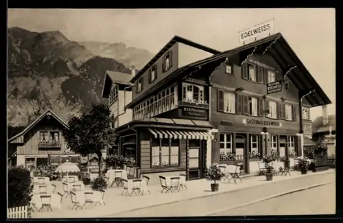 AK Kandersteg, Hotel und Pension Edelweiss