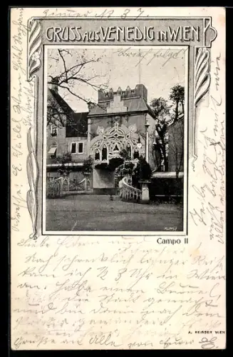 AK Wien, Ausstellung Venedig in Wien, Campo II