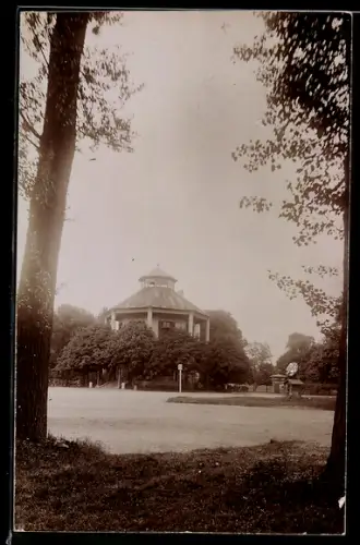 Foto-AK Wien, Lusthaus im Prater