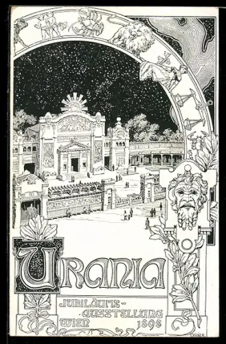 AK Wien, Jubiläums-Ausstellung 1898, Urania-Theater