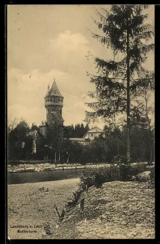 AK Landsberg a. Lech, Mutterturm