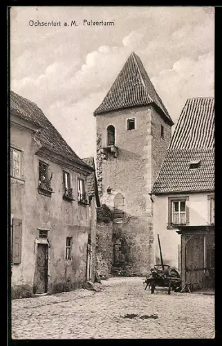 AK Ochsenfurt a. Main, Pulverturm