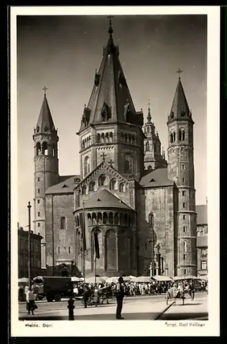 AK Mainz, Blick zum Dom