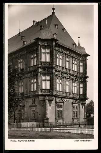 AK Mainz, Kurfürstl. Schloss