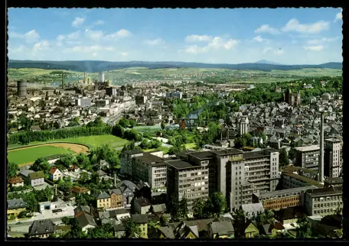 AK Wetzlar, Gesamtansicht mit Umland und Sportplatz