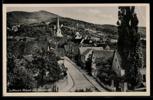 AK Alsbach, Partie an der Hauptstrasse