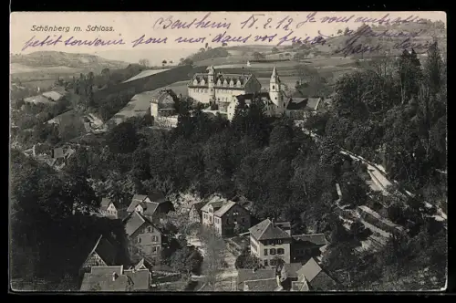 AK Bensheim, Schönberg mit Schloss