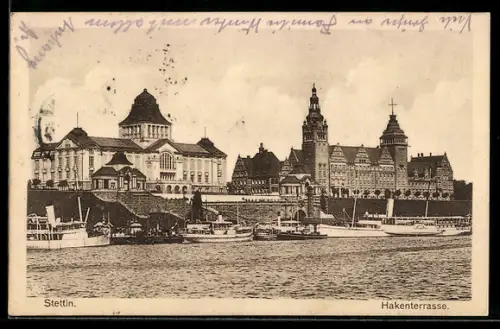 AK Stettin, Hakenterrasse