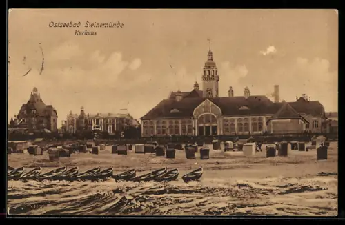 AK Swinemünde, Ostseebad, Kurhaus