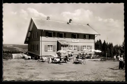 AK Neustadt /Schwarzwald, Gasthaus Fürstenberg-Rasthaus auf dem Hochfirst, Bes. E. Nägele