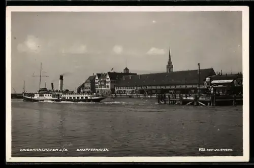 AK Friedrichshafen a. B., Dampferhafen