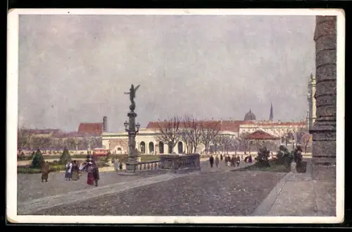 Künstler-AK Wien, K. k. Hofburg