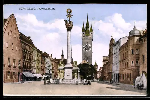 AK Straubing, Theresienplatz