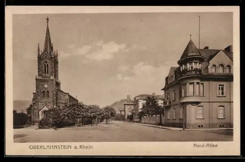 AK Oberlahnstein, Blick in die Nord-Allee