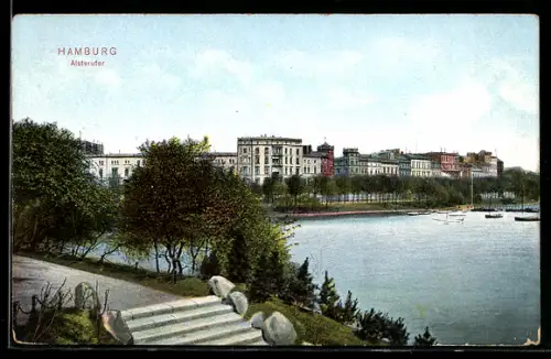 AK Hamburg-Rotherbaum, Alsterufer