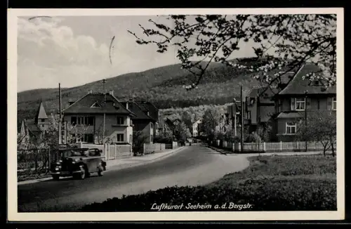 AK Seeheim, Strassenpartie im Ort