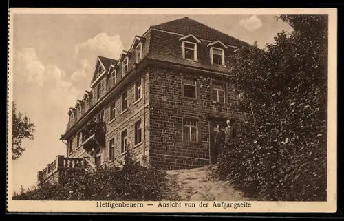 AK Hettigenbeuern, Ansicht von der Aufgangseite