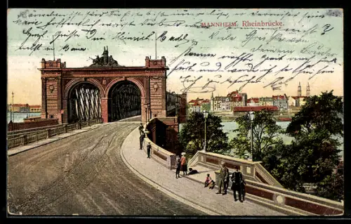 AK Mannheim, Rheinbrücke