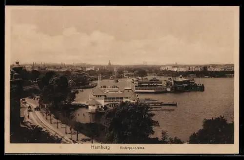 AK Hamburg, Alsterpanorama