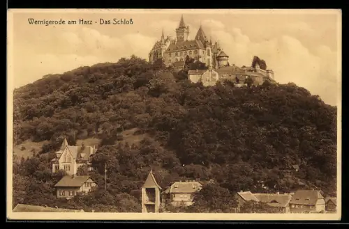 AK Wernigerode am Harz, Das Schloss