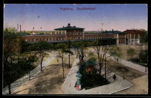AK Augsburg, Hauptbahnhof
