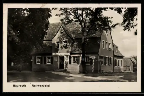 AK Bayreuth, Gasthaus Rollwenzelei