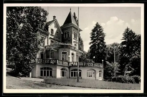 AK Alsbach a. d. Bergstrasse, Christian Stock-Schule, Schulungs- und Erholungsheim