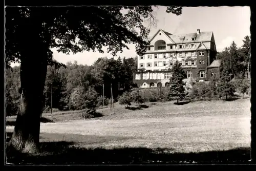 AK Bad Salzhausen, Kaufm. Erholungsheim