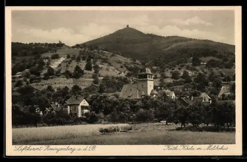 AK Zwingenberg a. d. B., Kath. Kirche, Melibokus