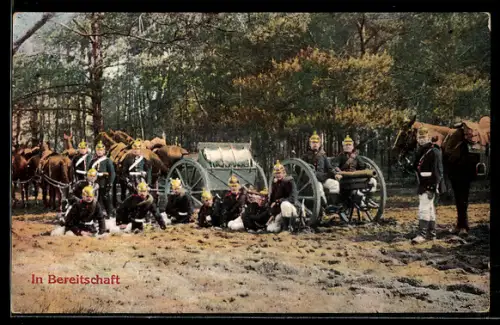 AK In Bereitschaft, Soldaten der Artillerie
