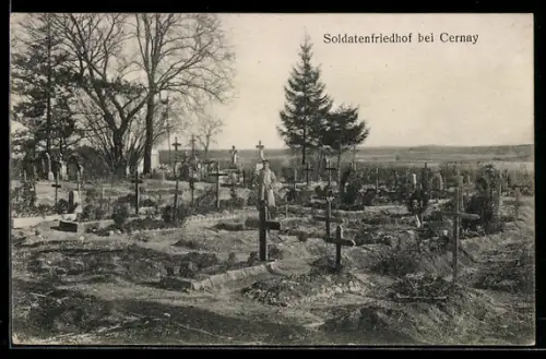 AK Cernay, Deutscher Soldatenfriedhof