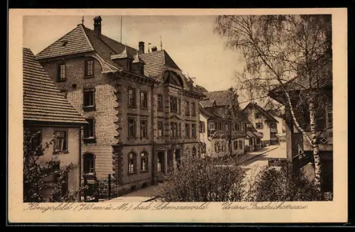 AK Königsfeld /Schwarzwald, Untere Friedrichstrasse