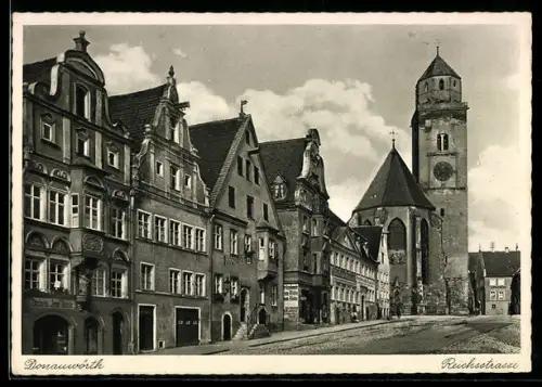 AK Donauwörth, Reichsstrasse