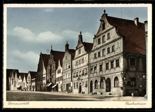 AK Donauwörth, Reichsstrasse