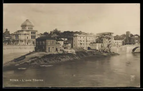 AK Roma, L`Isola Tiberina, Synagoge