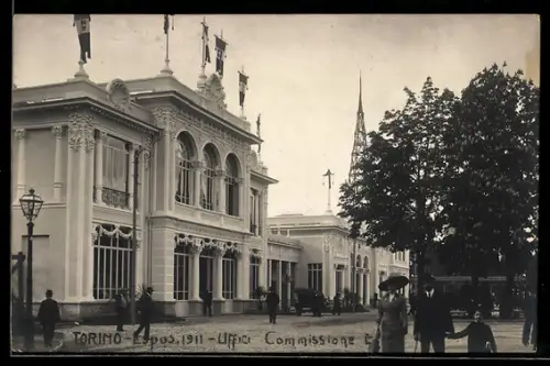 AK Torino, Esposizione 1911, Uffici Commissione
