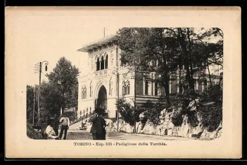 AK Torino, Esposizione 1911, Padiglione della Turchia