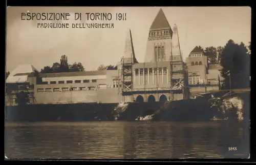 AK Torino, Esposizione 1911, Padiglione dell` Ungheria