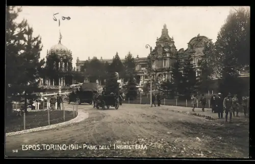 AK Torino, Esposizione 1911, Padiglione dell` Inghilterra
