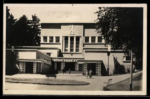 AK Torino, Esposizione 1928, Padiglione della Ceramica