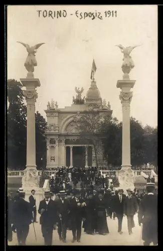 AK Torino, Esposizione Internazionale 1911, Panorama