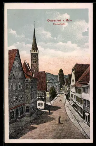 AK Ochsenfurt a. Main, Hauptstrasse