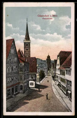 AK Ochsenfurt a. Main, Hauptstrasse