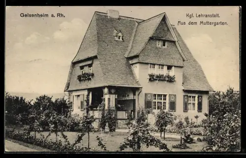 AK Geisenheim a. Rh., Kgl. Lehranstalt, Aus dem Muttergarten
