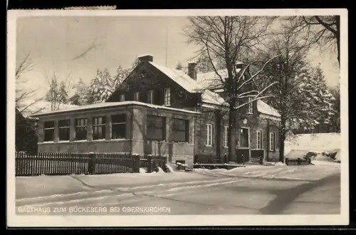 AK Obernkirchen, Gasthaus zum Bückeberg, Inh. R. Walter