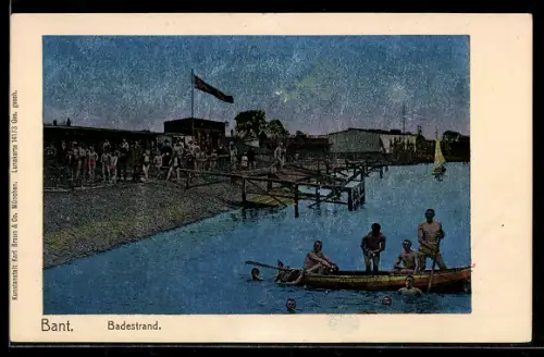 Luna-AK Bant, Badestrand